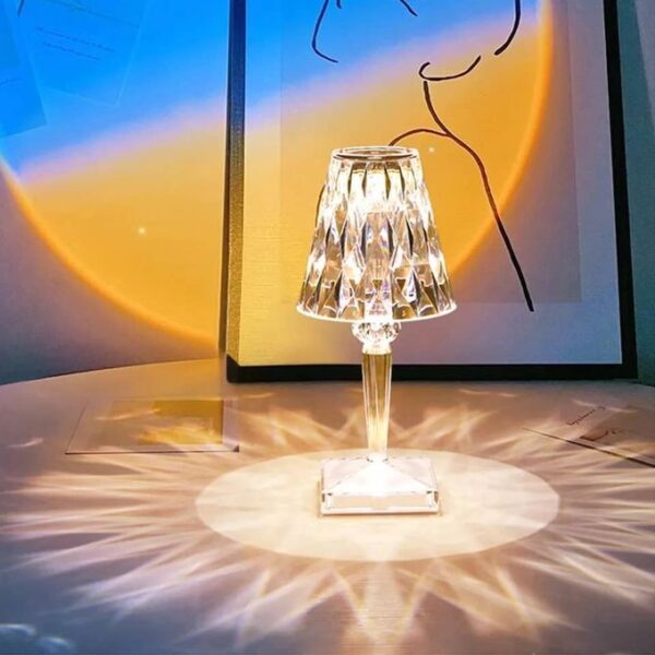 2X Veilleuses Cristal Tactile