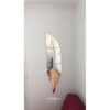 6 miroir plume de décoration 3D