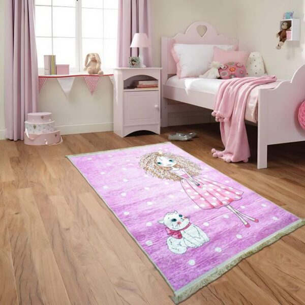 A3 HOME Tapis easy mama enfants kitty 100*150