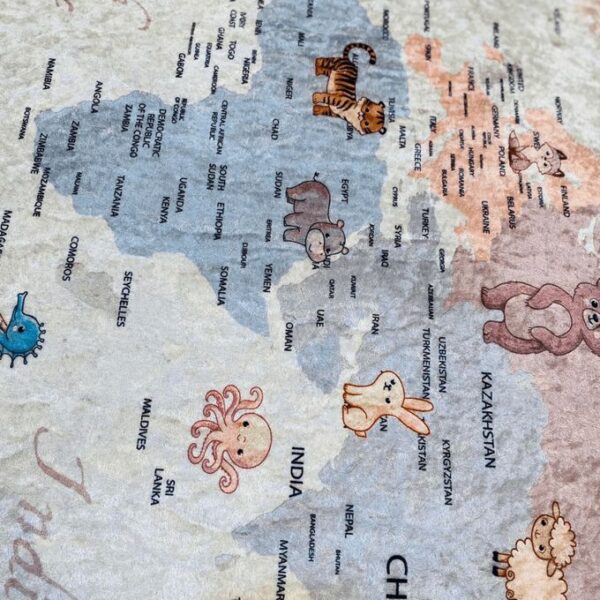 A3 HOME Tapis enfants eazy mama maps