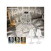 Abat-jour Lampe LED tactile en cristal, luminaire décoratif , cable USB