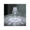 Abat-Jour LED Tactile Cristal avec Ports USB – Lampe de Chevet Design & Moderne – Recharge– Éclairage Ambiant RGB