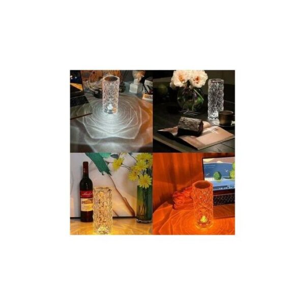 Cristal avec éclairage tactile