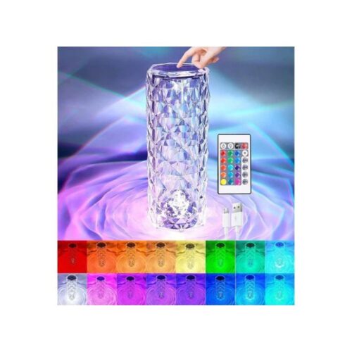 Éclairez votre vie avec ces lampes LED en cristal