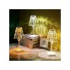 Lampe LED de décoration en cristal diamant, Rechargeable, Portable sans fil
