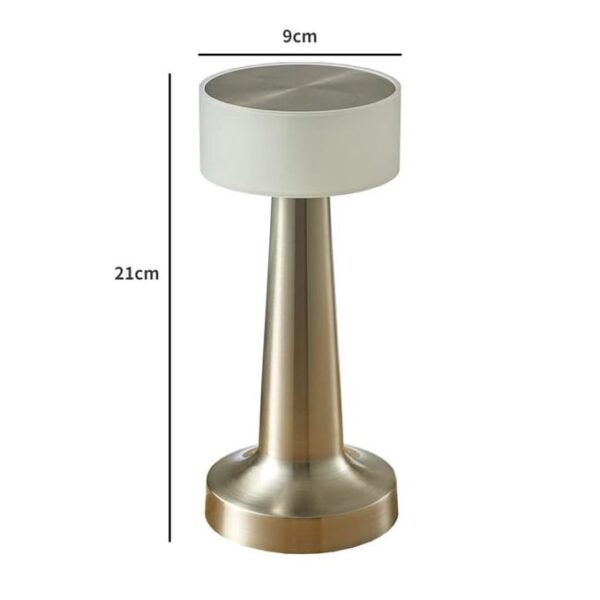 Lampe LED sans fil aste avec capteur tactile, décoration de bureau, veilleuse