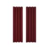 Lot de 2 Rideaux Occultant à Oeillets, Isolant Thermique