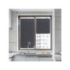 Lot de 2 rouleaux de store rétractable à ventouses 40x120 cm – Protection contre lumière, chaleur et soleil