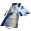 Lot de 2 tapis de cuisine antidérapants Lavables Avec autocollant Tapis de cuisine Anti-pouss