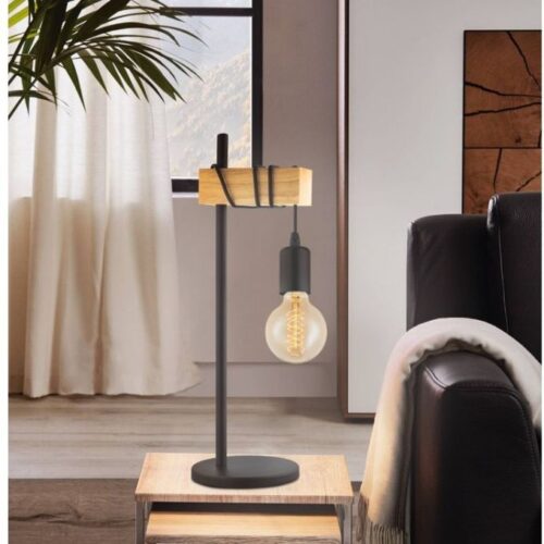Marko Lampe de table delta - noire