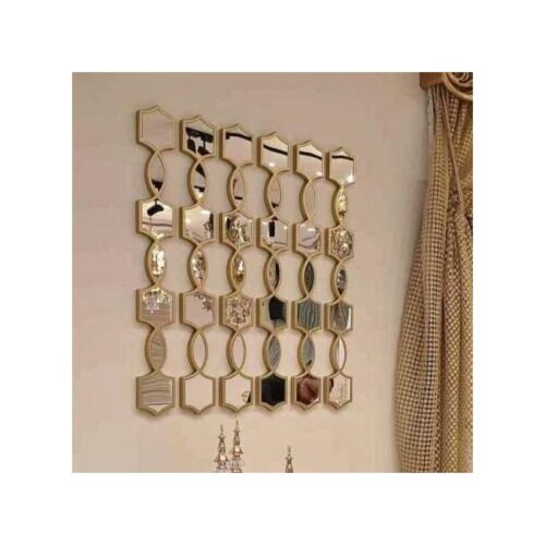 miroir décoration 3D pour salon marocain 2 pièces