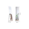 Miroir sur Pied Pliable – Grand Miroir Long avec Cadre Fin, Idéal pour Chambre et Dressing