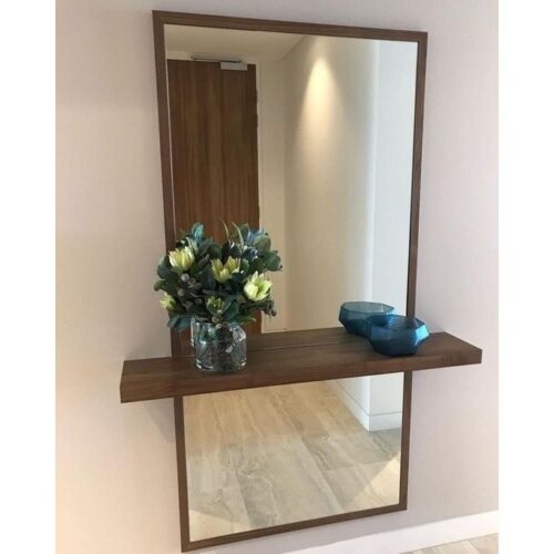 Miroirs d'entrée avec étagères "100*50cm"