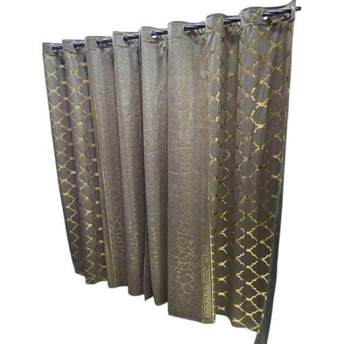 Set de 2 panneaux de rideaux opaques noir 2.30 x 1.4m x 2 pièces