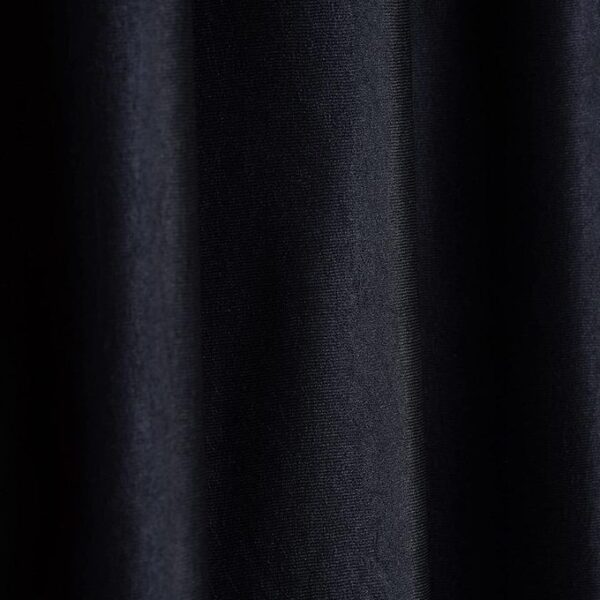 Set de 2 panneaux de rideaux opaques noir 2.30 x 1.4m x 2 pièces