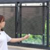 Store rétractable à ventouse pour la maison, le bureau, la voiture et la protection solaire