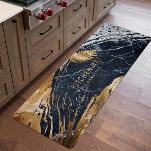 Tapis de Cuisine, chambre, toilette, Design ,Ensemble 2 Pièces ,Antidérapant.