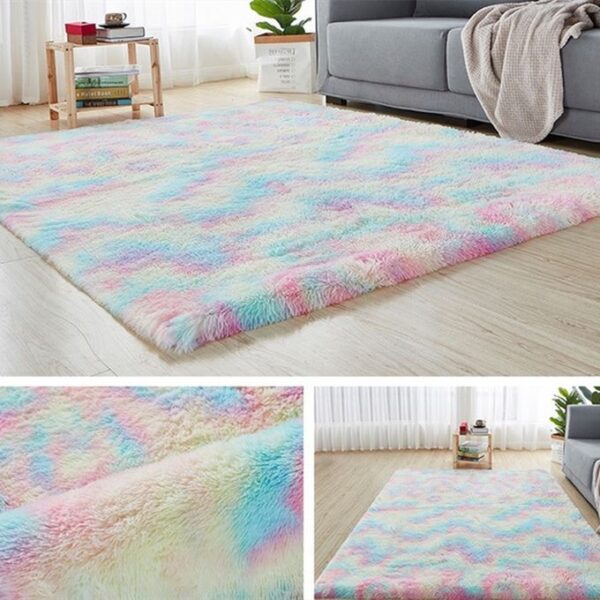 Tapis de Salon Shaggy 200cm×150 tapis fourrure