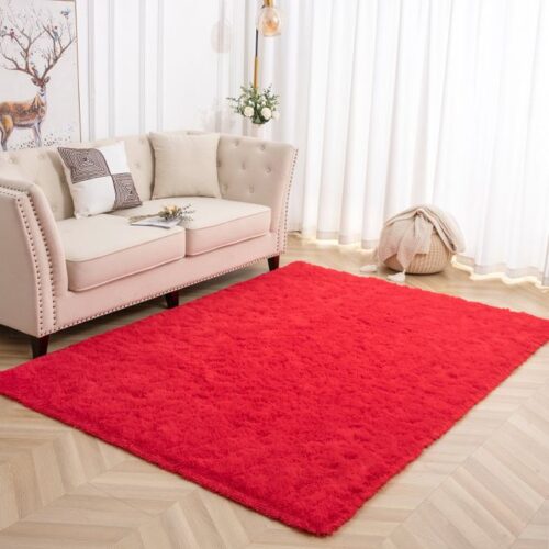 Tapis de Salon Shaggy 200cm×150 tapis fourrure