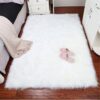 Tapis de sol fourrure, Décoration intérieure 100 X 75 cm