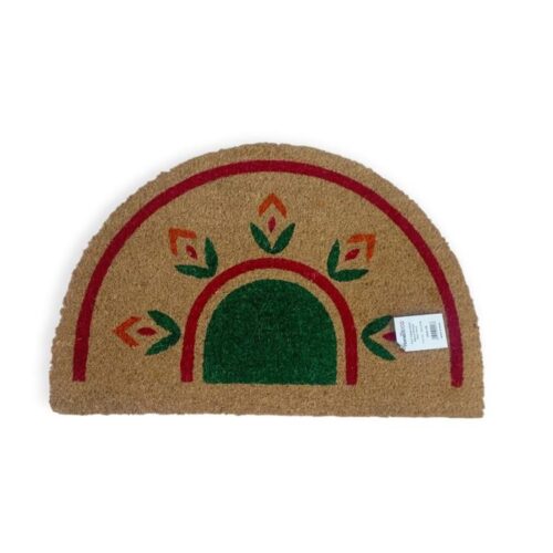 Tapis d'entrée Welcome Paillasson Antiderapant Natirel Coco 40×60 cm