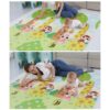 Tapis mousse thermique anti choc bébé