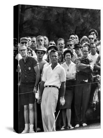 Arnold Palmer After Winning the Masters Tournament - Canvas Print Wall Art, 12x16