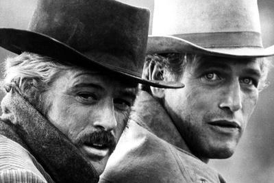 Butch Cassidy and the Sundance Kid, Robert Redford, Paul Newman, 1969 - Premium Photographic Print, 18x12