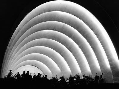 The Stage and Shell of the Hollywood Bowl Was Built in 1929 - Photo, 16x12